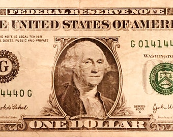 2003A Trinary 1 Dollar Bill