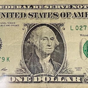 2013 Step Up Ladder 1 Dollar Bill