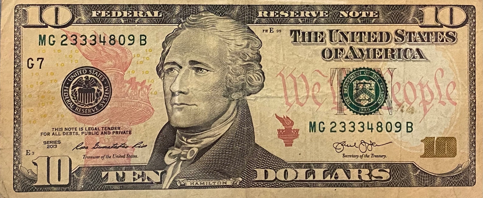 2013 Ascending Ladder 10 Dollar Bill Etsy Israel