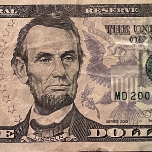 2013 Birthday One Dollar Note from June 3rd, 1941