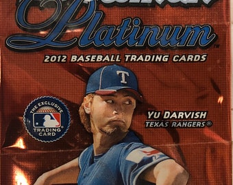 2012 Bowman PLatinum Baseball