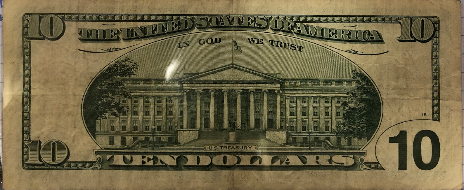 2017 True Ladder 10 Dollar Bill Etsy