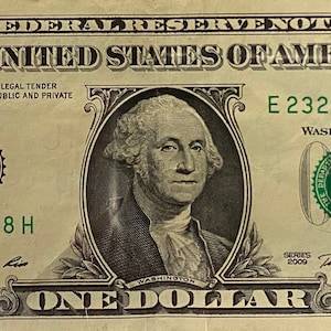 2009  Super Repeater Trinary 1 Dollar Bill