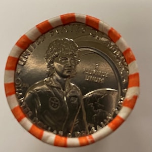 Roll Of 2022 P Sally Ride Quarters