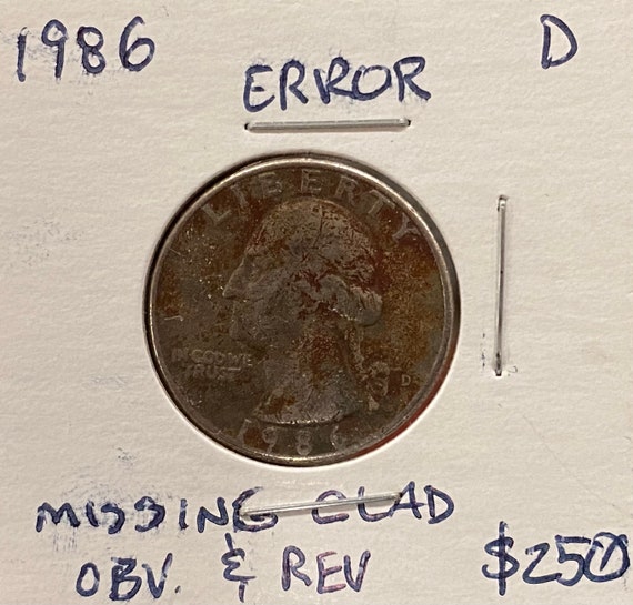 Lamination Error Penny 1986 D nellspa.ro