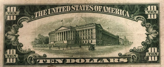 1995 Vintage 5 Dollar Bill 
