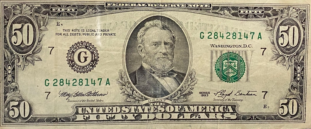 1993 $50 Bill Security Features
