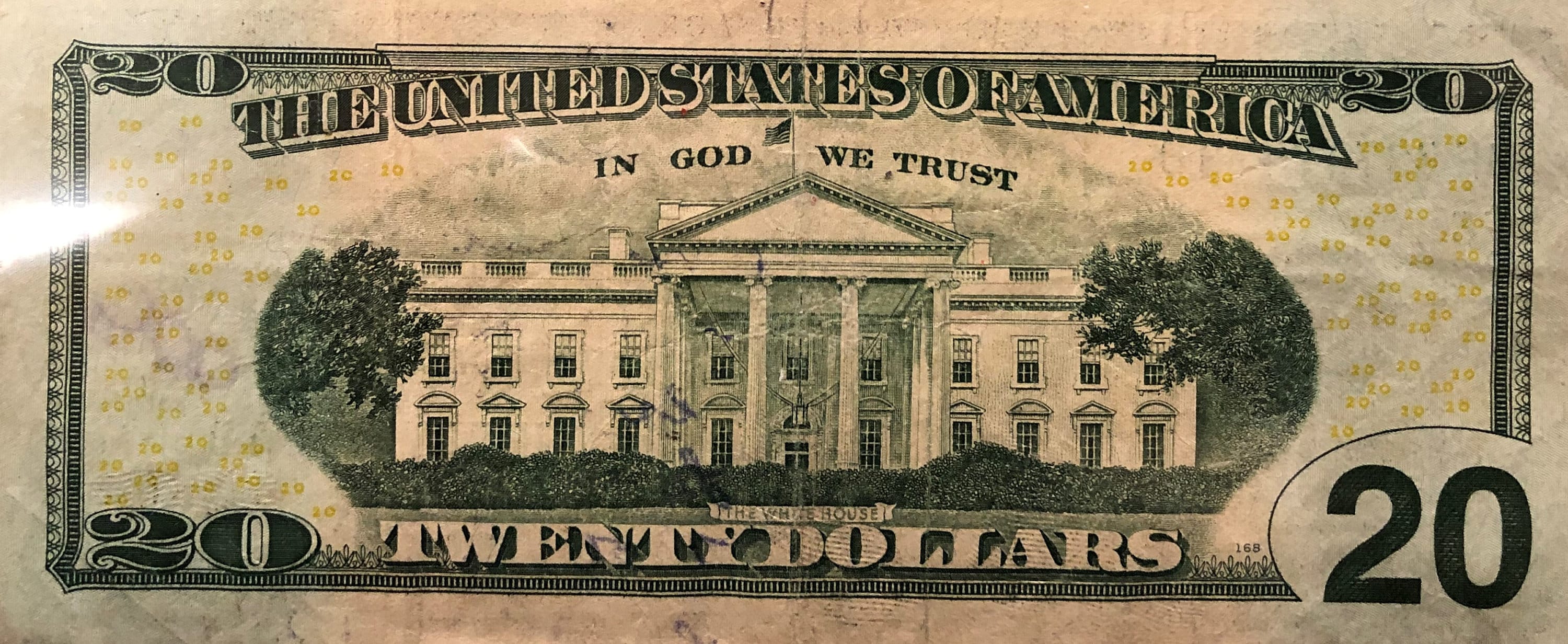 2001 ヴィンテージ バースデー 20 ドル紙幣 1960 年 4 月 7 日