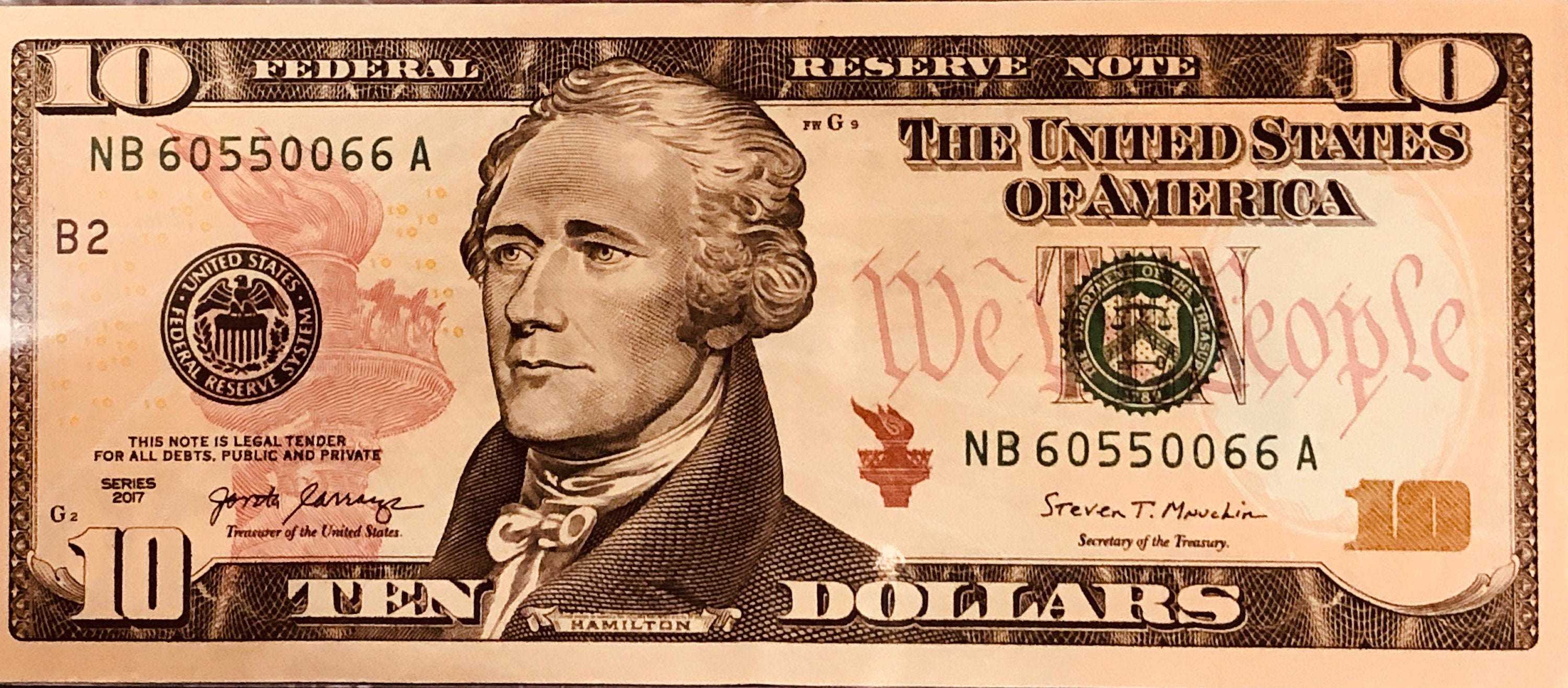 17 Trinary 10 Dollar Bill Etsy