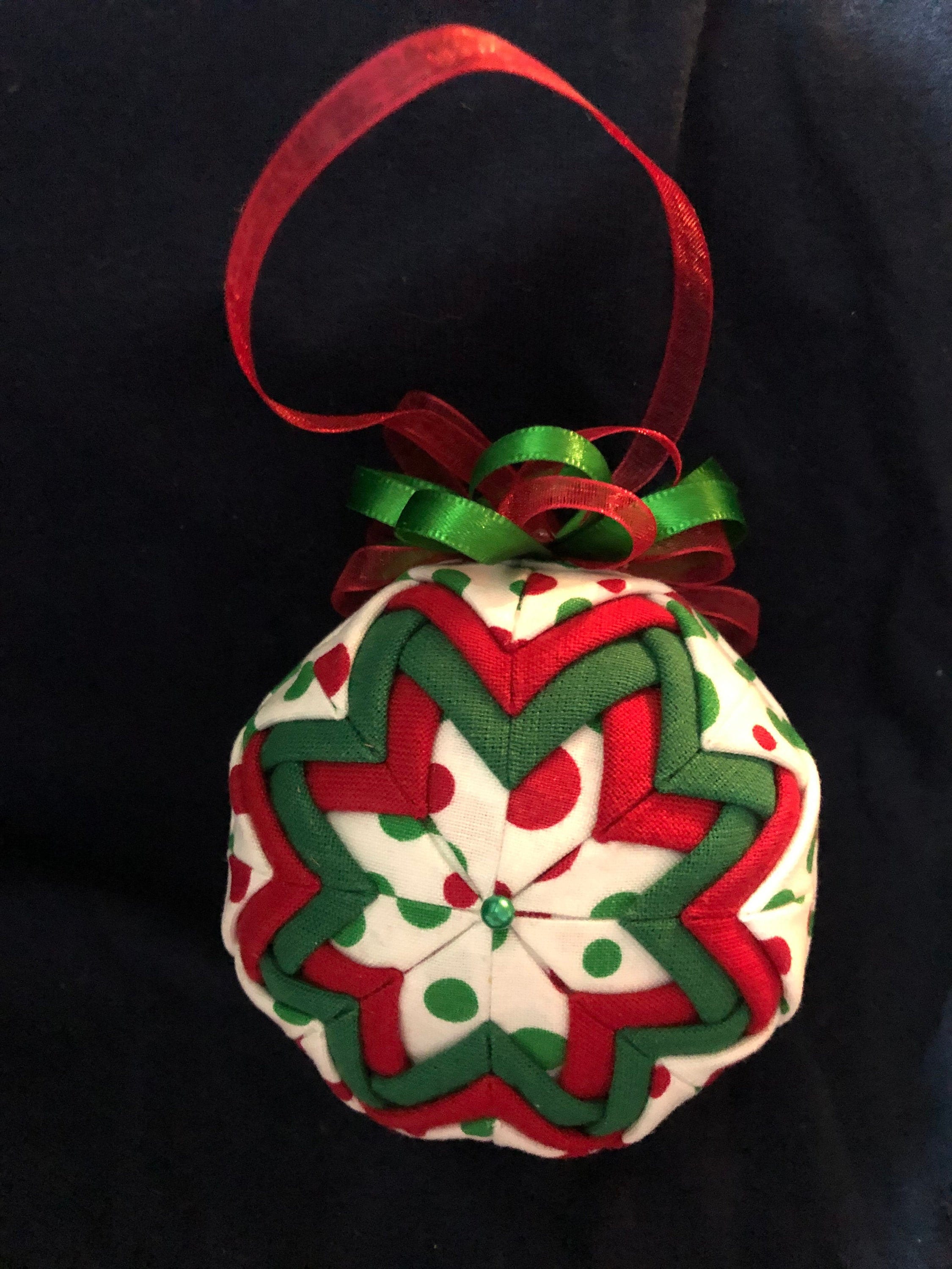 Quilted Ornaments Etsy