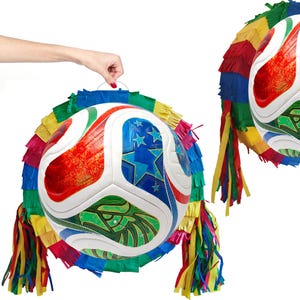 Pignatta da calcio 2026 con bastone - Gioco di società calcistica immagine 2