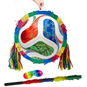 2026 Fotbollspinata med pinne - Fotbollsfestspel