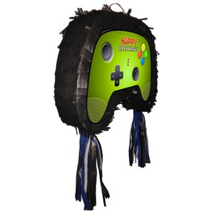 Remote Piñata Party theme pinata video game supplies happy birthday switch controller joystick control gamer Doofer gear stick Clicker stick image 3