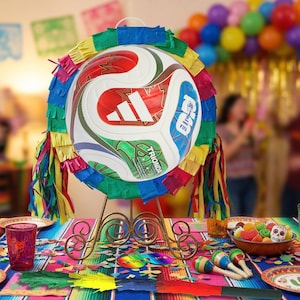 Pignatta da calcio 2026 con bastone - Gioco di società calcistica immagine 7