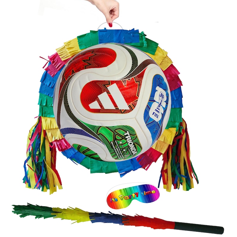 Pignatta da calcio 2026 con bastone - Gioco di società calcistica immagine 10