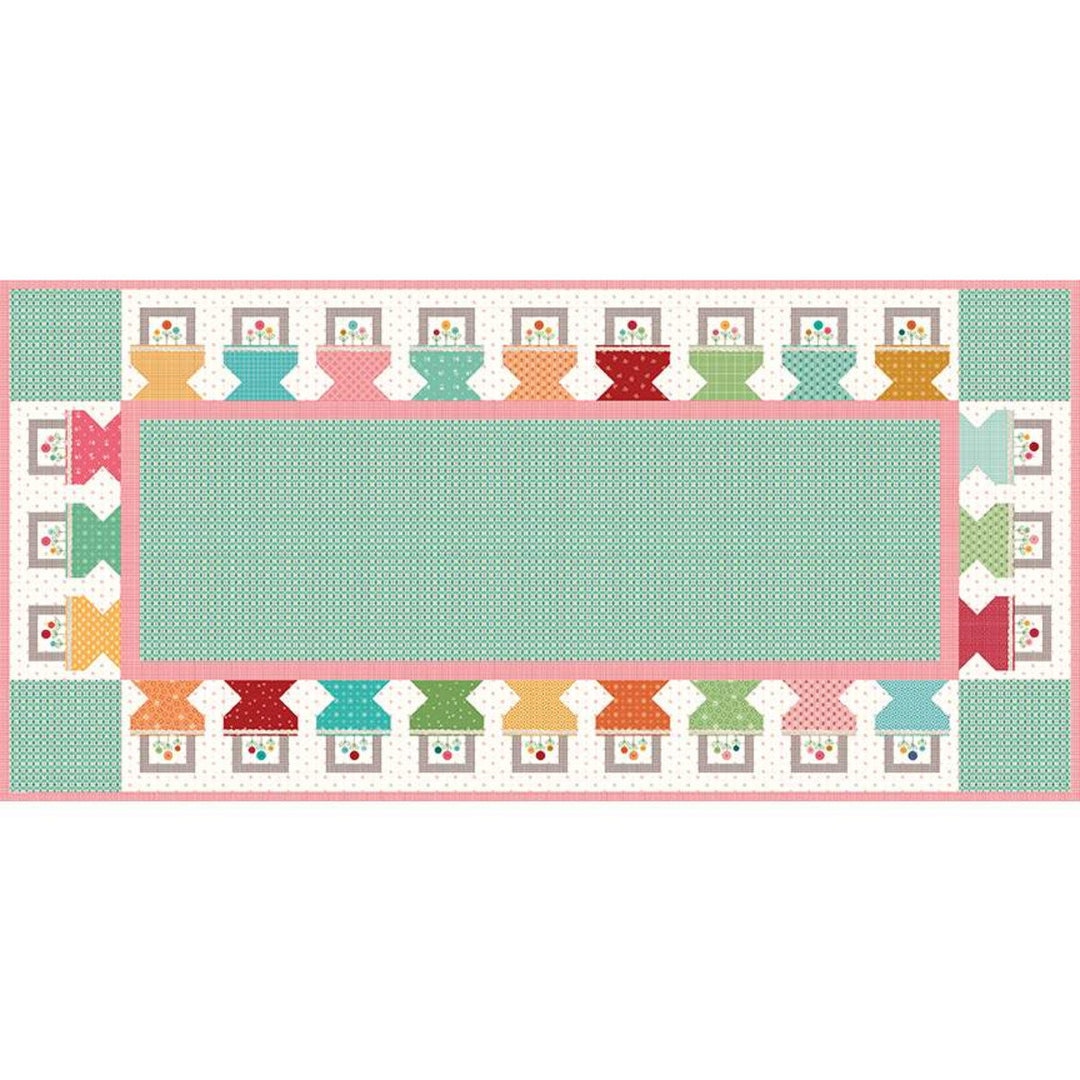 The Prim Baskets Table Runner Quilt Kit by Lori Holt From Been in My ...