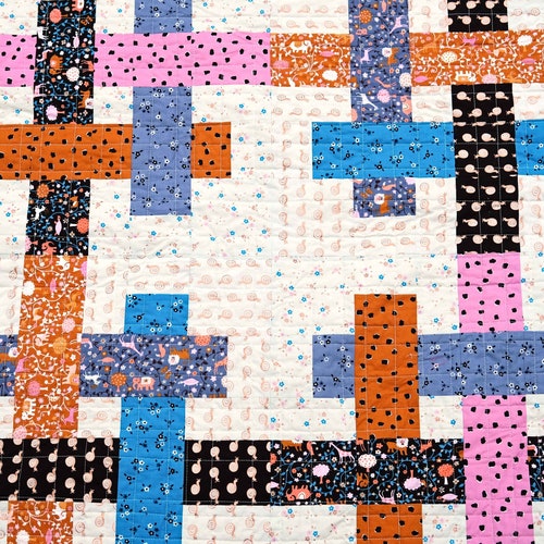The Ella Quilt Kit Featuring Liana collection by shops Kimberly Kight for Ruby Star Society
