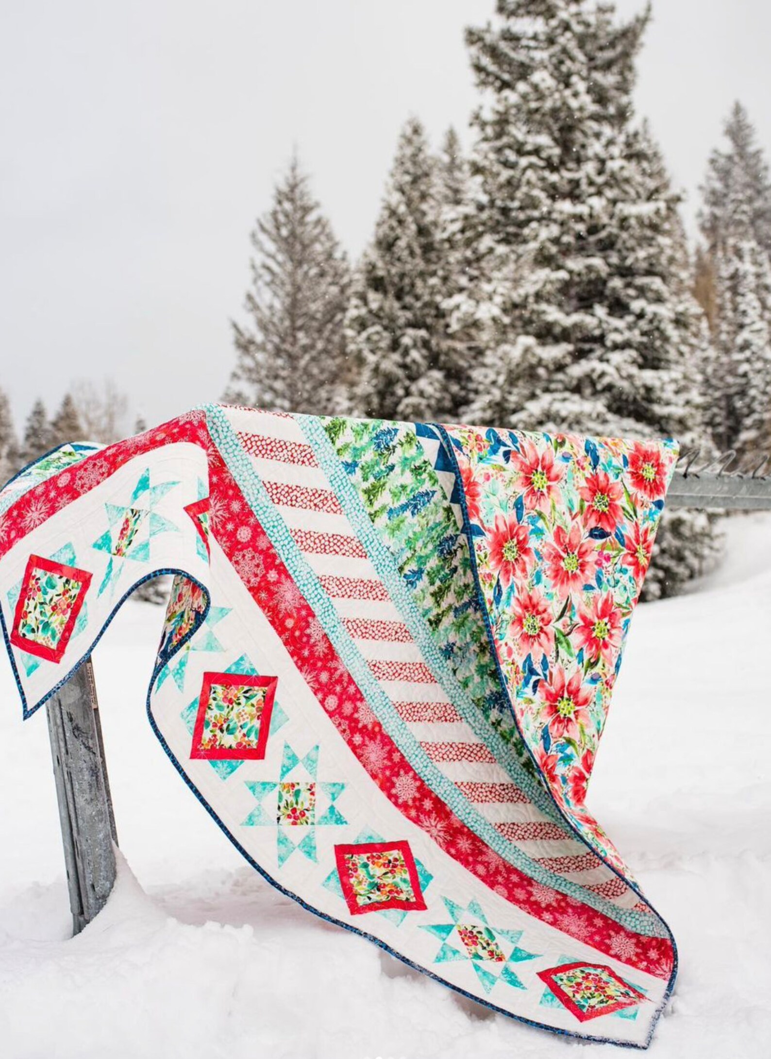 Sweater Weather Quilt Kit or Quilt Pattern Featuring Etsy