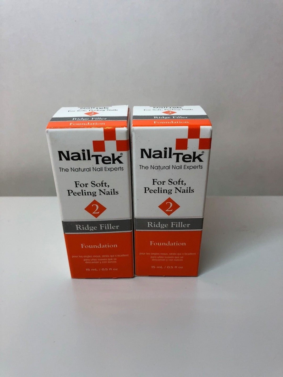 Nail Tek 2 for Soft Peeling Nails Ridge Filler Foundation .5 Etsy