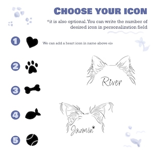 Dog TATTOO Design, Minimalist Tattoo, Puppy Ears, Dog Line Art Png, Cat Ear Outline Svg, Custom