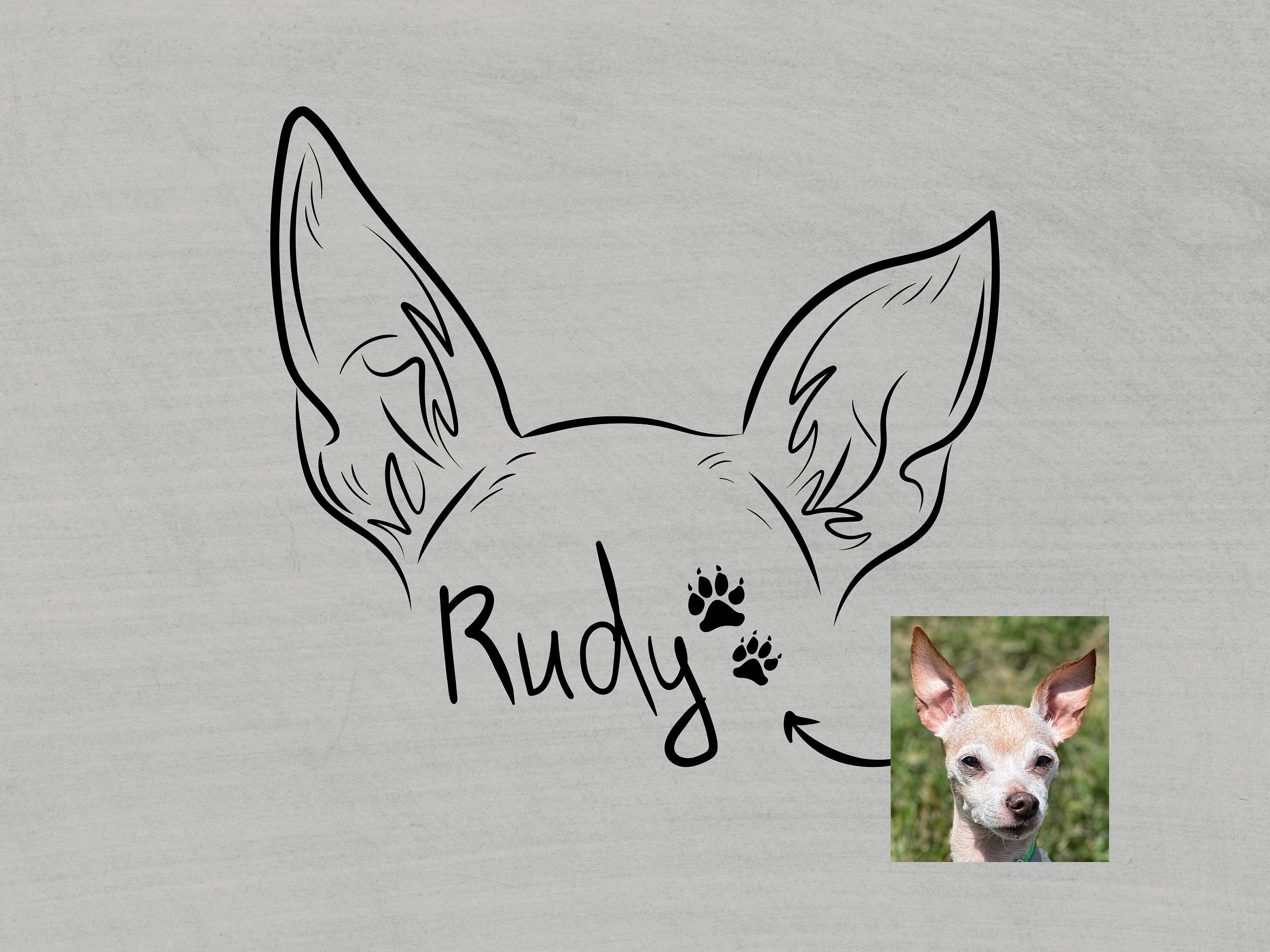 Cat Ear Outline Cat Ears Svg Custom Pet Tattoo Puppy Ears Etsy Australia