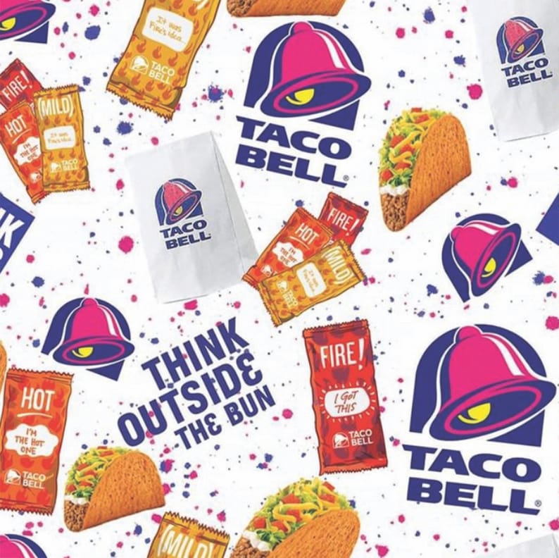 Taco Bell Fanatic Design - Etsy