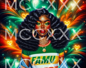 FAMU GLOW PNG