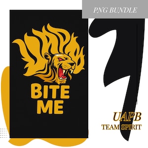 UAPB PNG Bundle | HBCU Digital Download | University of Arkansas Pine Bluff Golden Lions | Mascot Clipart | Sublimation Diy Crafts