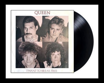 Extrem selten – Queen – Freddie Mercury – Rocklegende – Original handsigniertes Autogramm