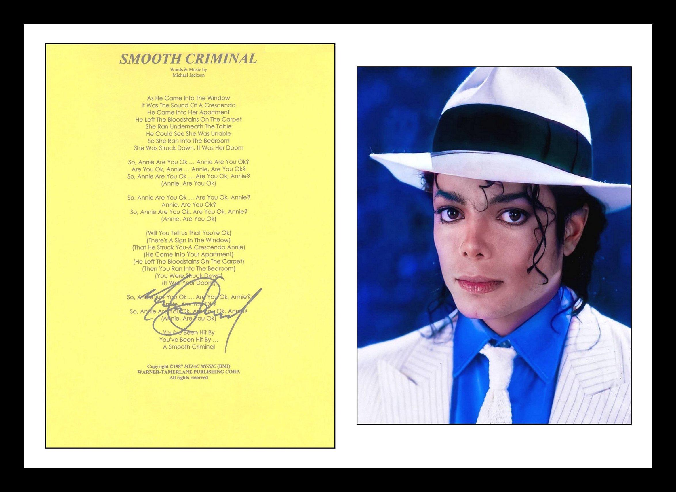 Michael jackson autograph - Etsy 日本