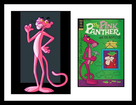 Ultra Cool Friz Freleng Legendary Cartoonist Pink Etsy