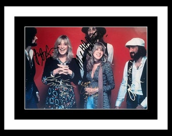 Ultra Rare - Fleetwood Mac - Rock Legends - Original Hand Signed Autographs