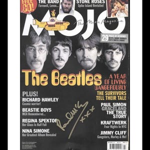 Ultra Rare - Paul McCartney - The Beatles - Music Legend - Authentic Hand Signed Autograph