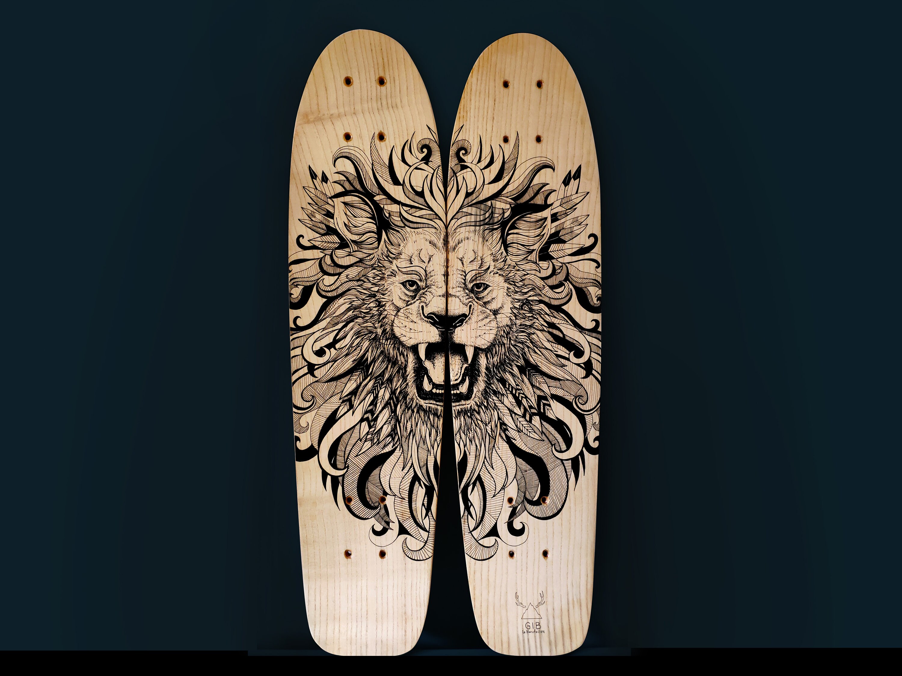 Décoration Murale - Skatebord Lion
