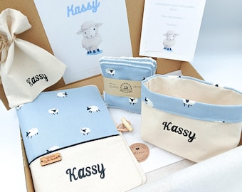 Personalized baby birth gift, birth gift, baby gift, animals, sheep, baby gift