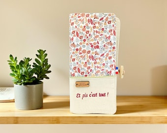 Personalized family record book cover, liberty flowers, personalized gift, personalized wedding gift, Christmas gift for families