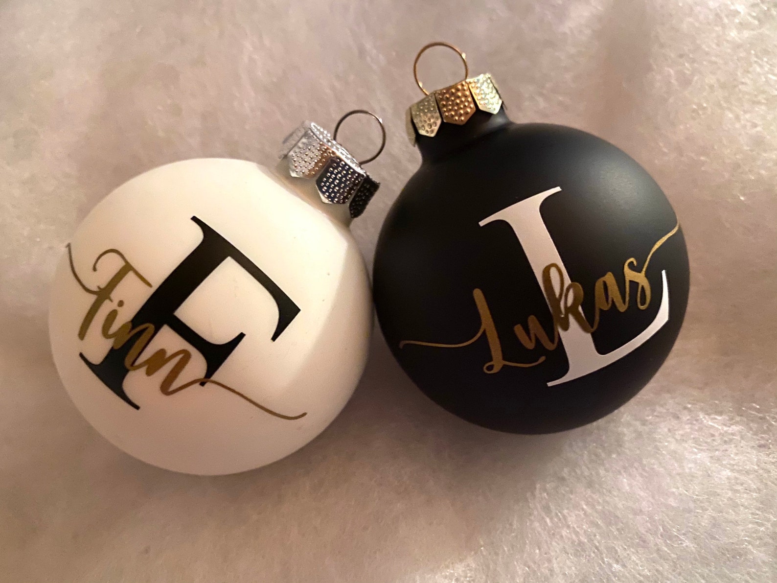 Personalisierte Christbaumkugel Weihnachtskugel verschiedene - Etsy.de