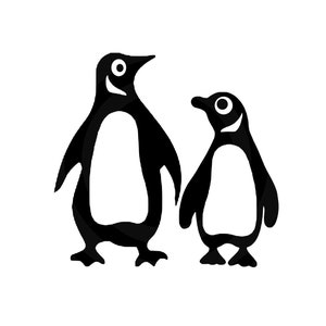 Pinguin SVG, schneiden Datei, druckbare Bild für Handwerk / Scrapbooking