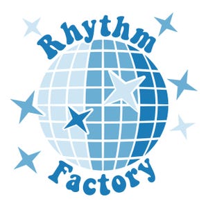 rhythm Fabrik Disco Ball Blau Glitter Ball Cut File, Disco Ball SVG Printable für Shirt Dekor Dance Party Parties Geburtstage Junggesellinnenabschiede