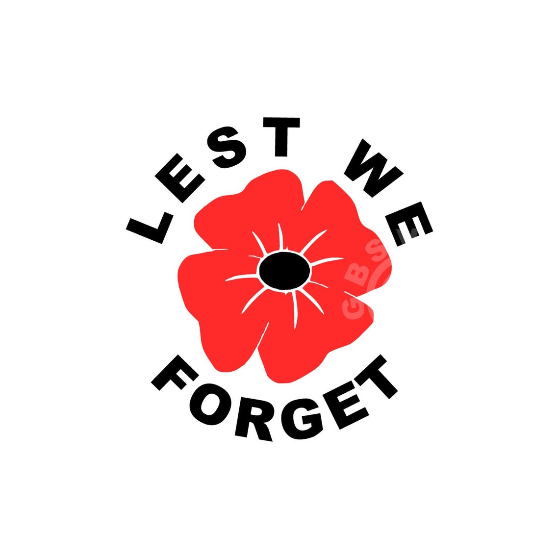 Poppysvg for Remembrance Day Armistice Day Lest We Forget Printable Cut ...