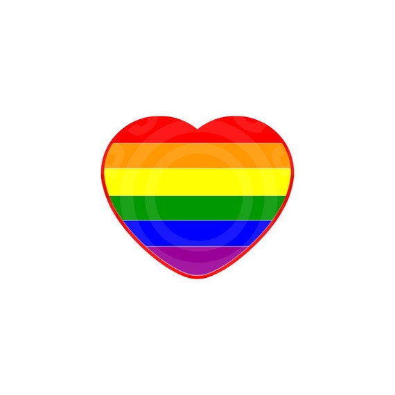 Download Valentine Svg Heart Svg Rainbow Heart Svg Love Svg Printable Etsy