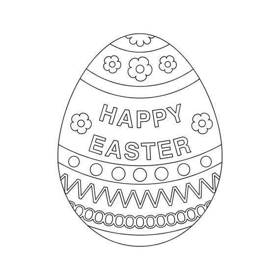 Download Printable Easter Egg Coloring Pages Mom Wife Busy Life