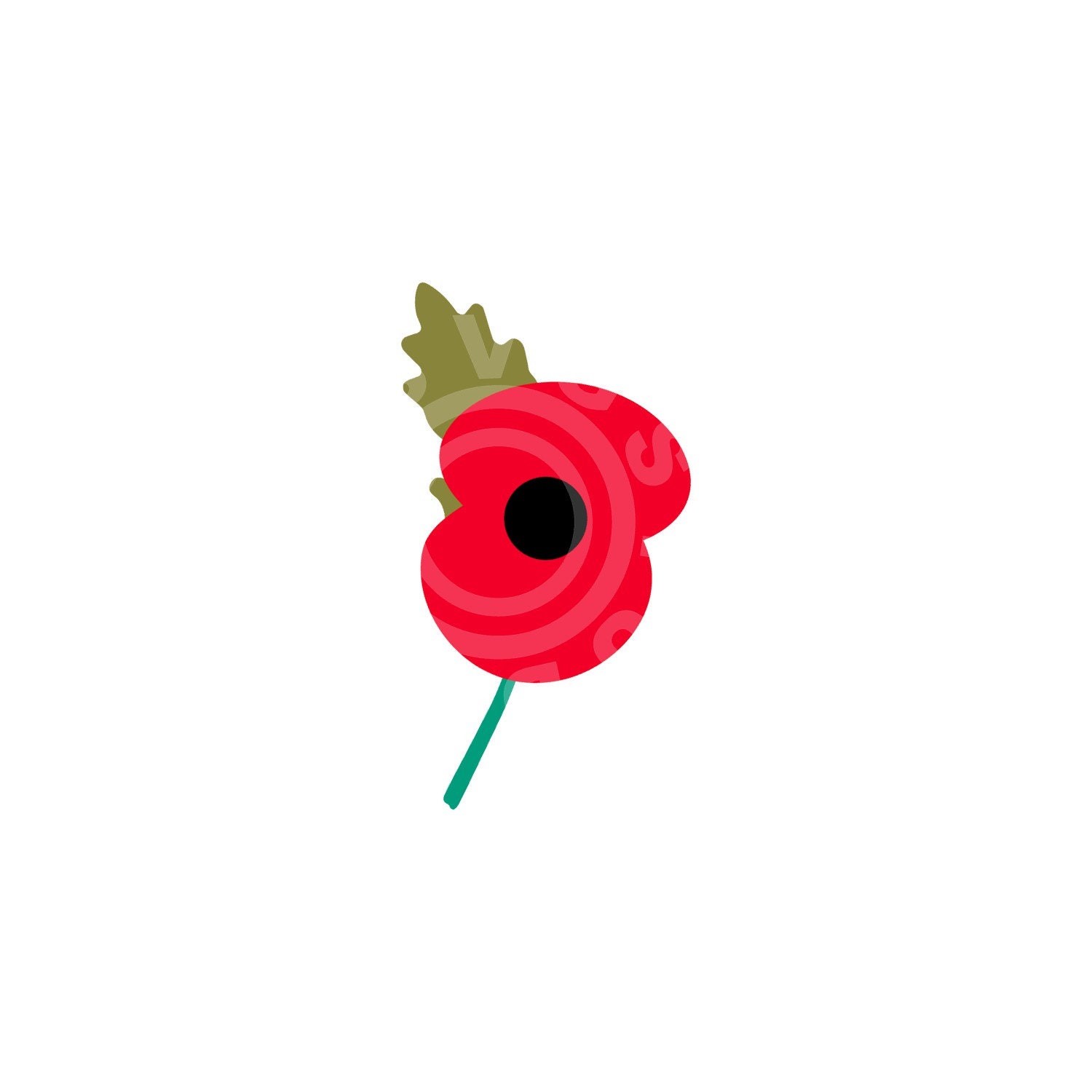 English Poppy For Remembrance Day Armistice Day Svg Printable Etsy Uk