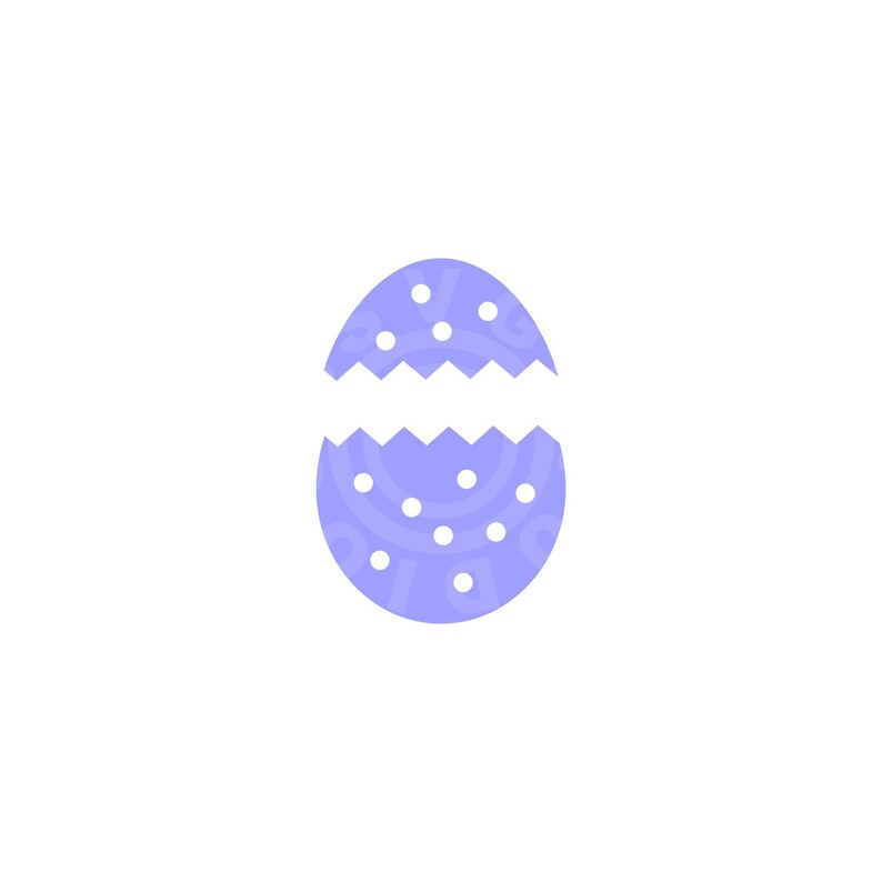 Download Easter Svg Easter Egg Monogram Svg Split Easter Egg Svg Etsy