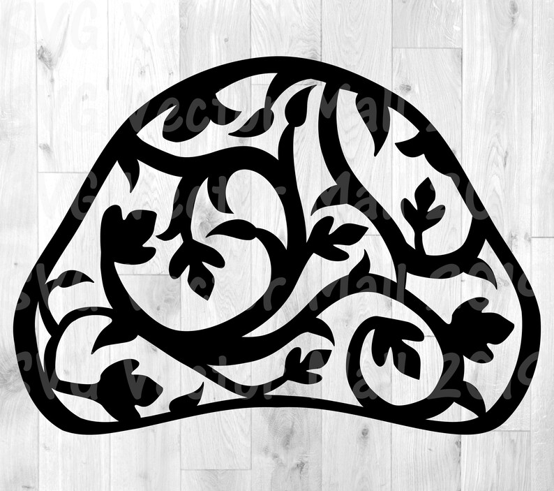 Download Floral paw print Dog paw svg floral clipart leaves paw | Etsy