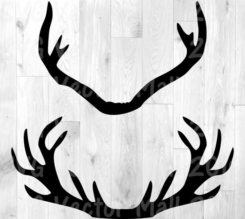 Download Deer Antlers SVG deer head deer clipart antler svg deer | Etsy