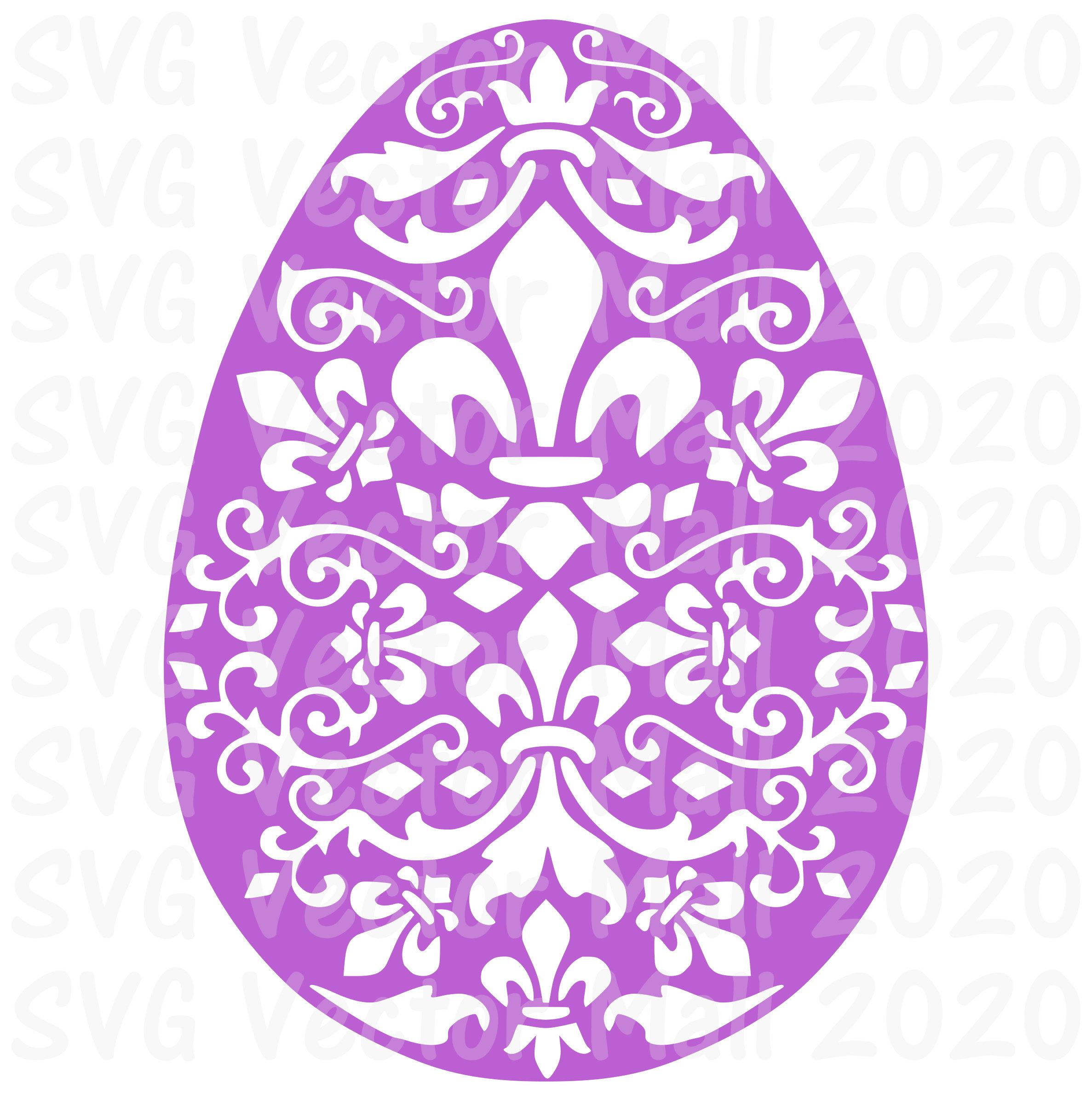 Easter Egg SVG Easter Clipart SVG Bundle Easter SVG Easter Etsy