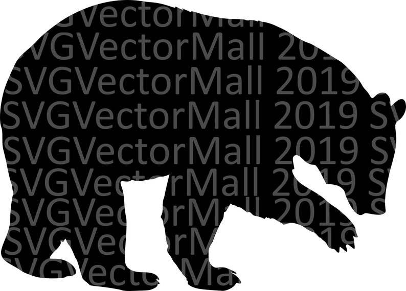 Download Decal Vector Bear Cub Svg Clip Art Cut File Bear Silhouette Bear Svg Mama Bear Svg Clip Art Art Collectibles Vadel Com