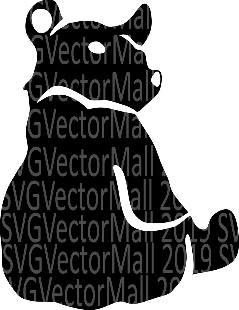 Free Free 326 Cub Silhouette Baby Bear Svg SVG PNG EPS DXF File