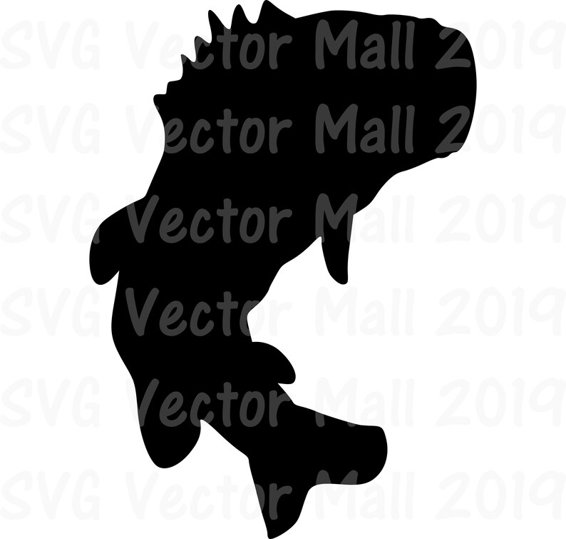 Free Free 188 Outline Bass Fish Svg SVG PNG EPS DXF File